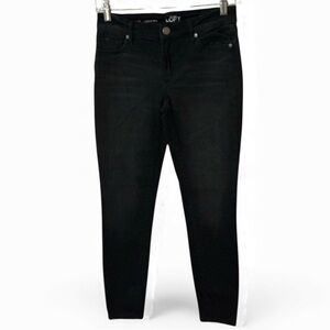 🌺ANN TAYLOR LOFT BLACK LEGGING JEANS